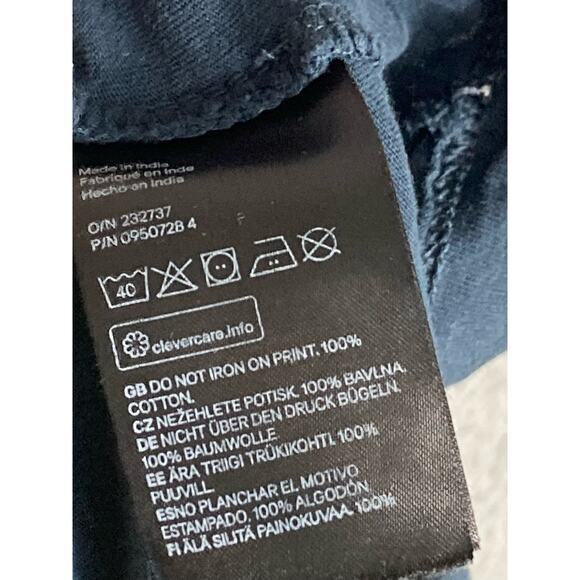 Aaliyah Graphic Tee Women's XL Black Short Sleeve Damaged Top - Picture 10 of 10